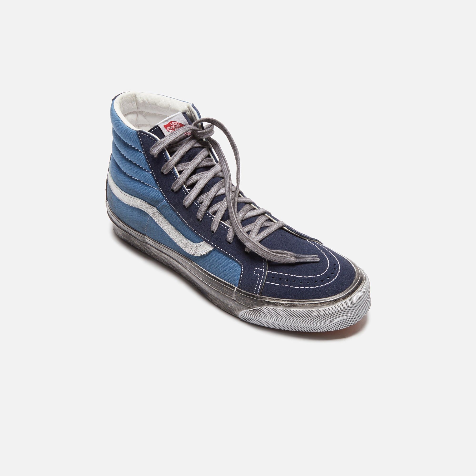 Vans OG SK8-High LX - Stressed Navy sold by Kith product image thumbnail 4