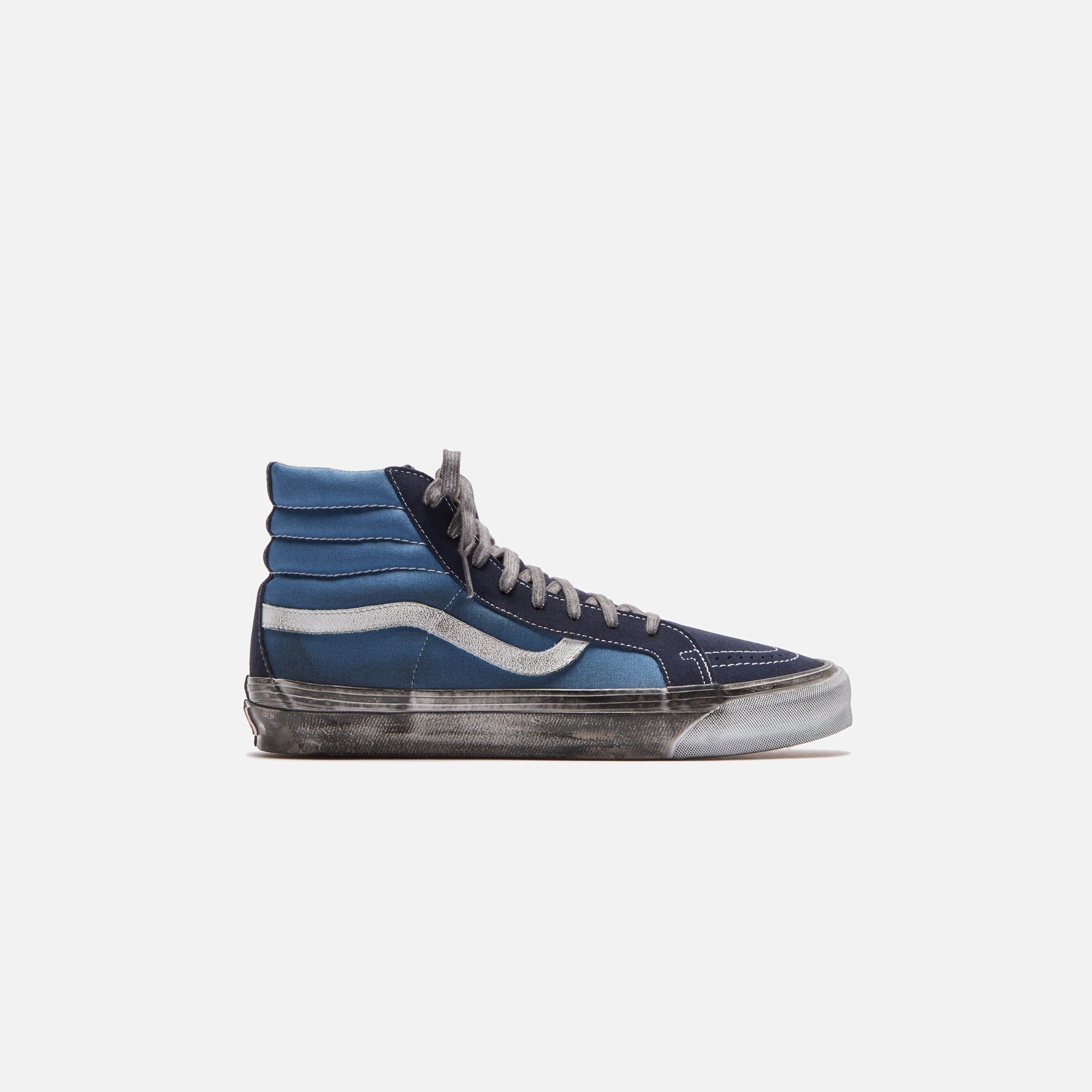 Vans OG SK8-High LX - Stressed Navy sold by Kith