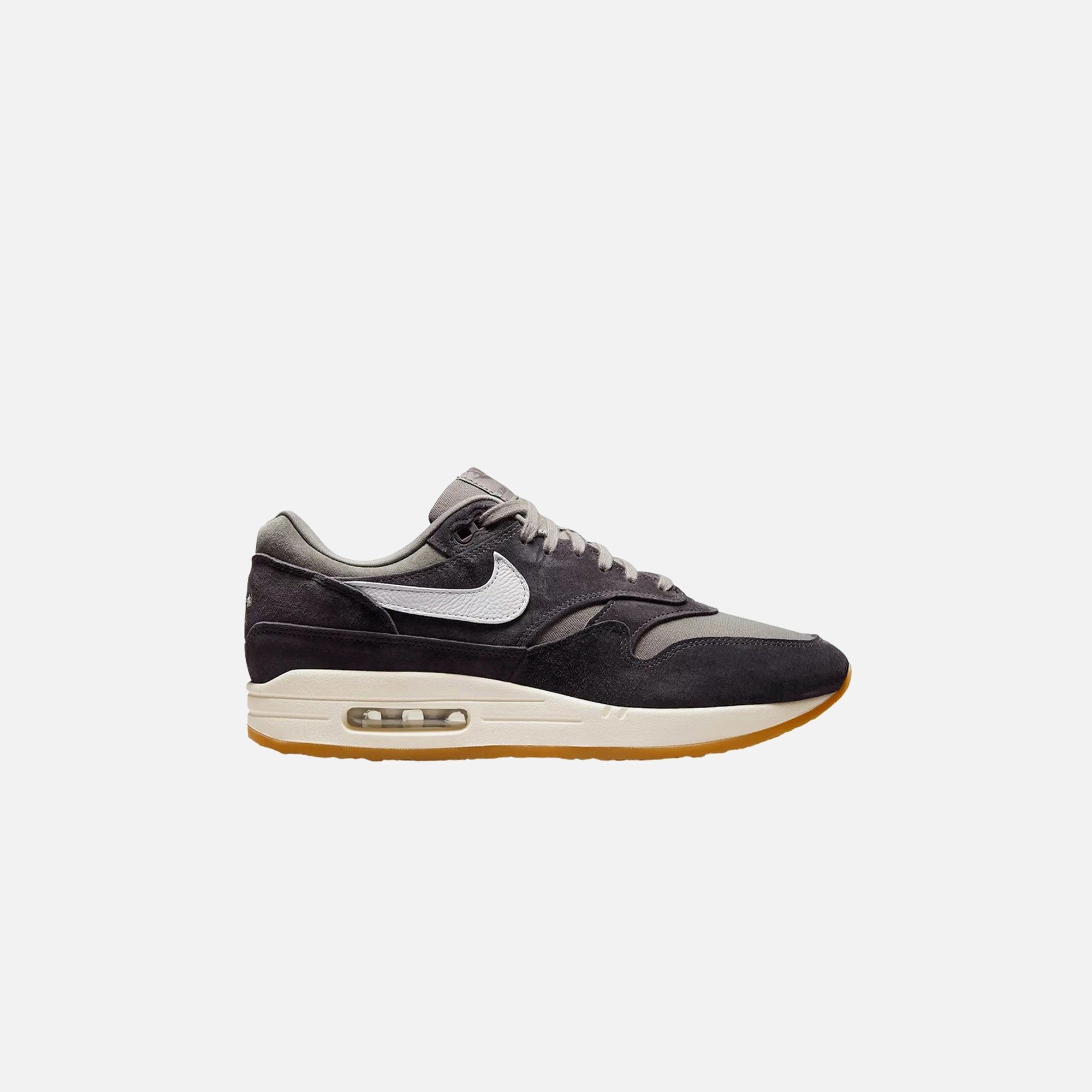 Nike Air Max 1 PRM - Soft Grey / Neutral Grey / Thunder Grey sold by Kith