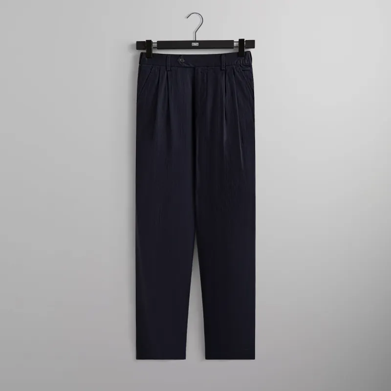 &Kin Herringbone Tyler Pant - Ink sold by Kith