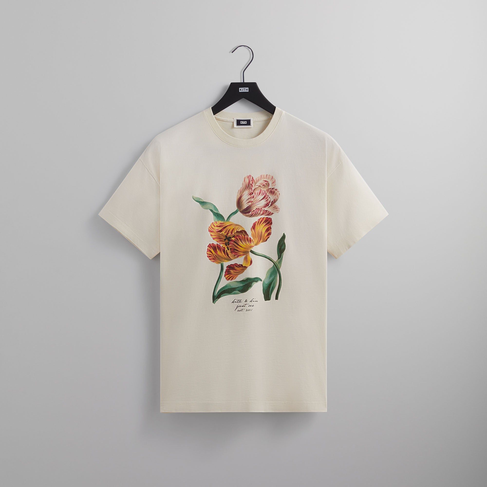 Kith Tulip Vintage Tee - Sandrift sold by Kith