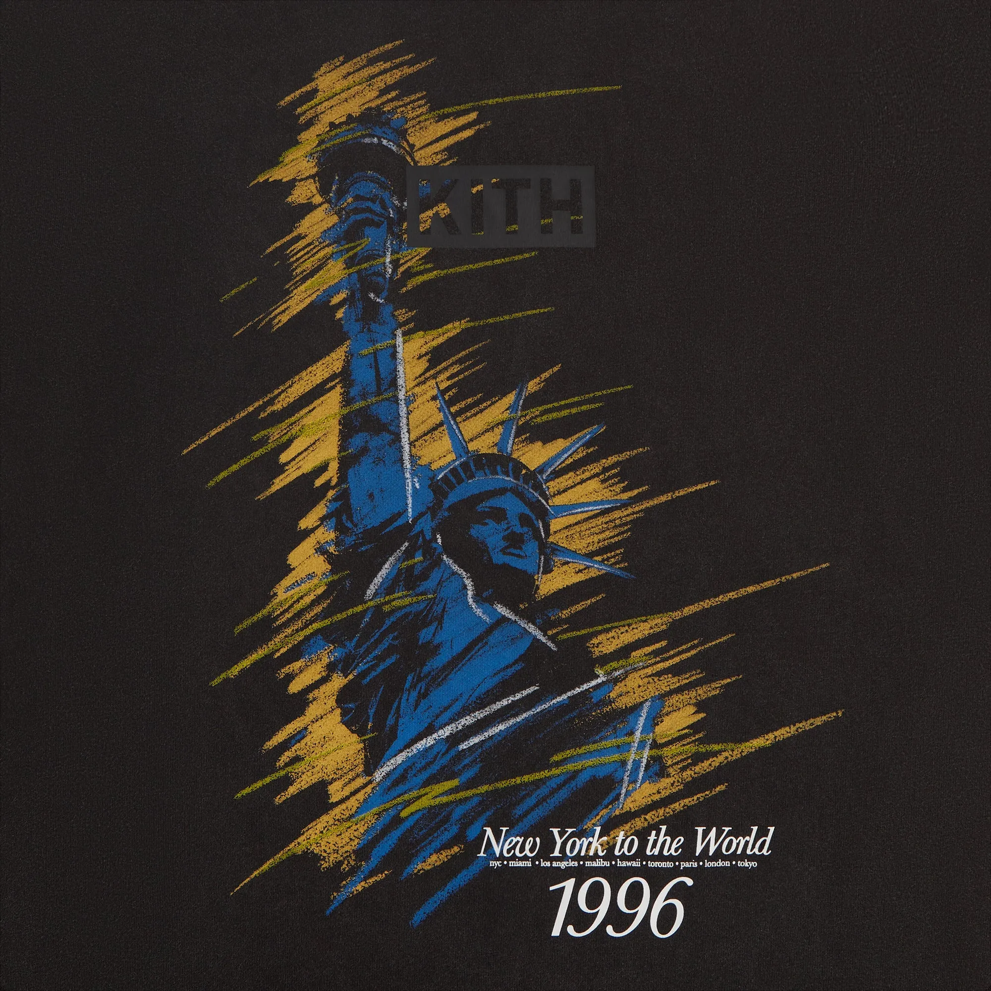 Kith 96 NY Vintage Tee - Black sold by Kith product image thumbnail 3