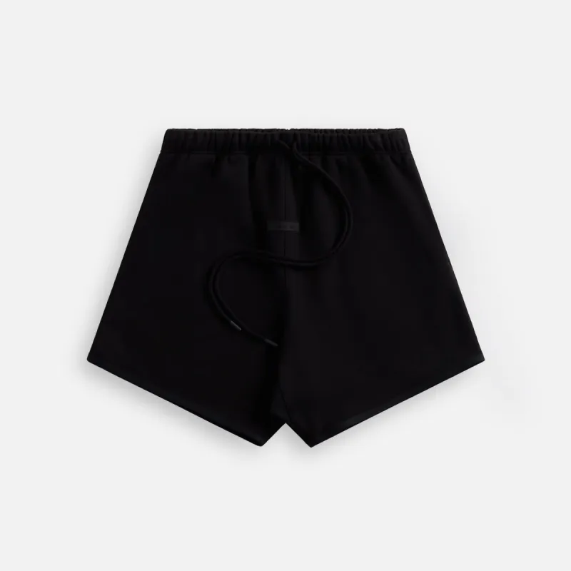 Essentials Sweat Shorts - Jet Black sold by Kith