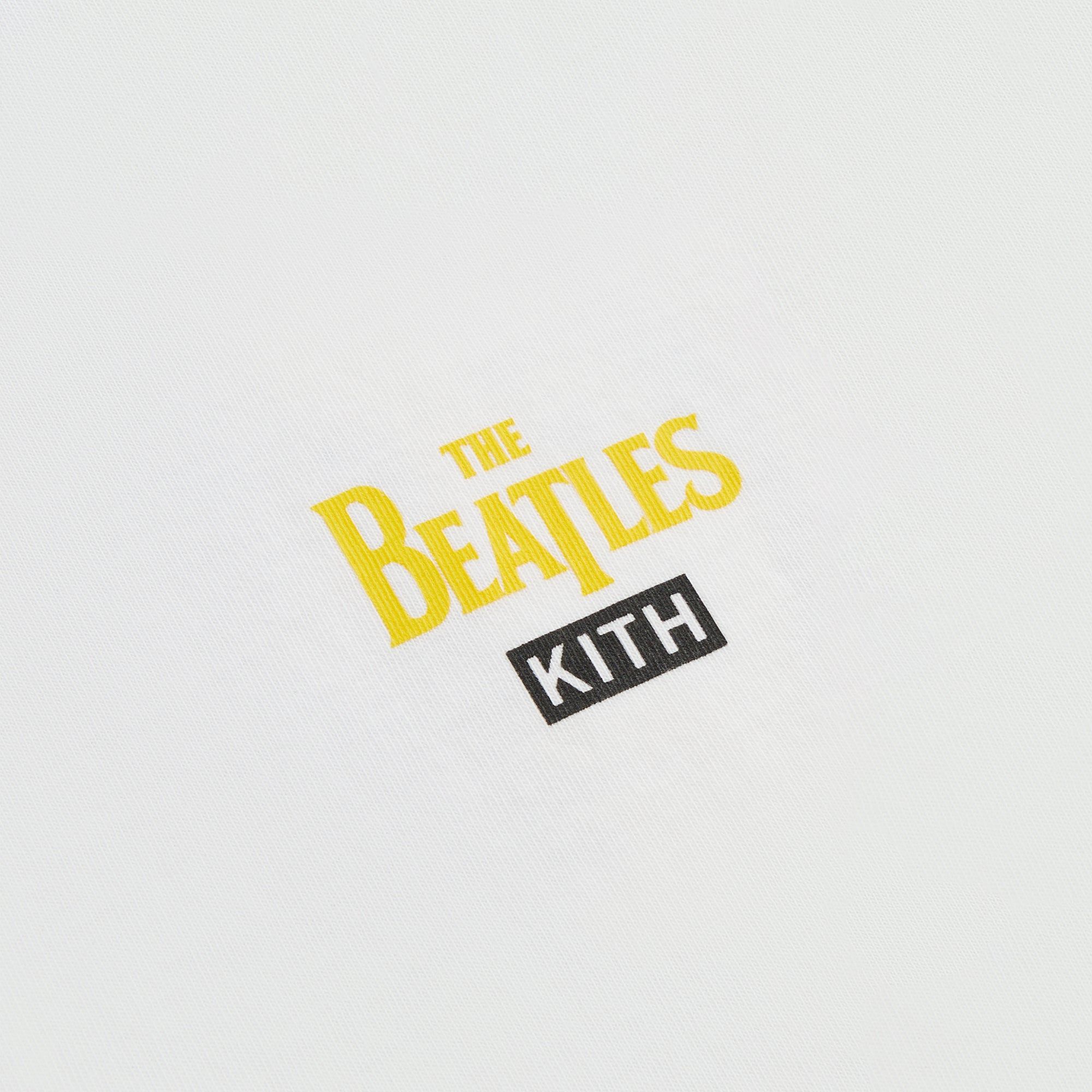 Kith for The Beatles Portrait Vintage Tee - White sold by Kith product image thumbnail 3