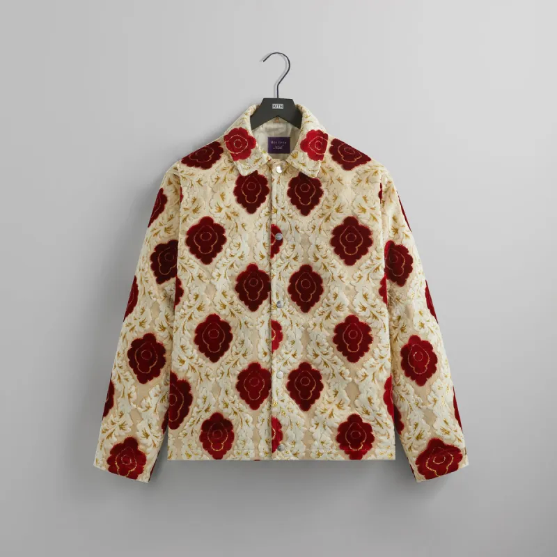 Kith for Res Ipsa Tapestry Coaches Jacket - Allure sold by Kith