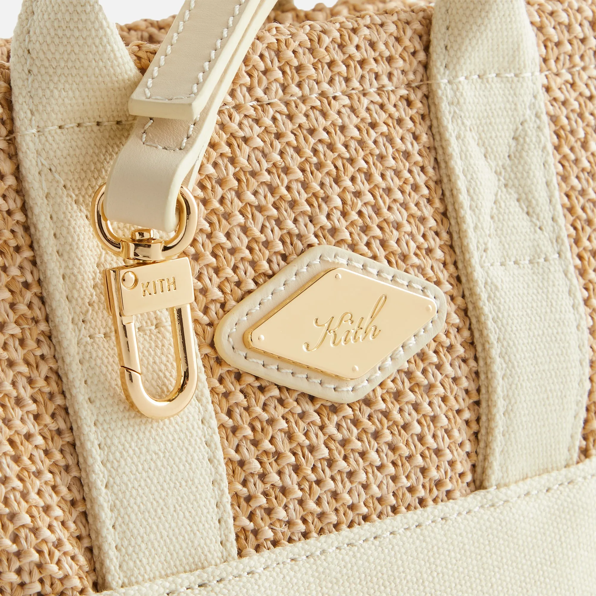 Kith Women Noemi Crochet Raffia Tote - Sandcastle sold by Kith product image thumbnail 4