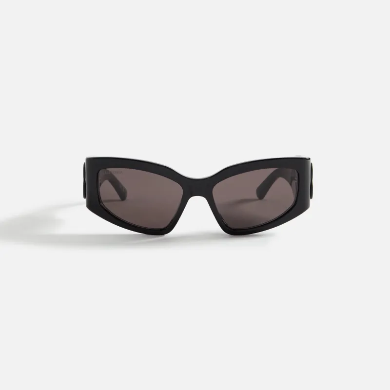 Balenciaga Acetate 57 Frame - Black sold by Kith