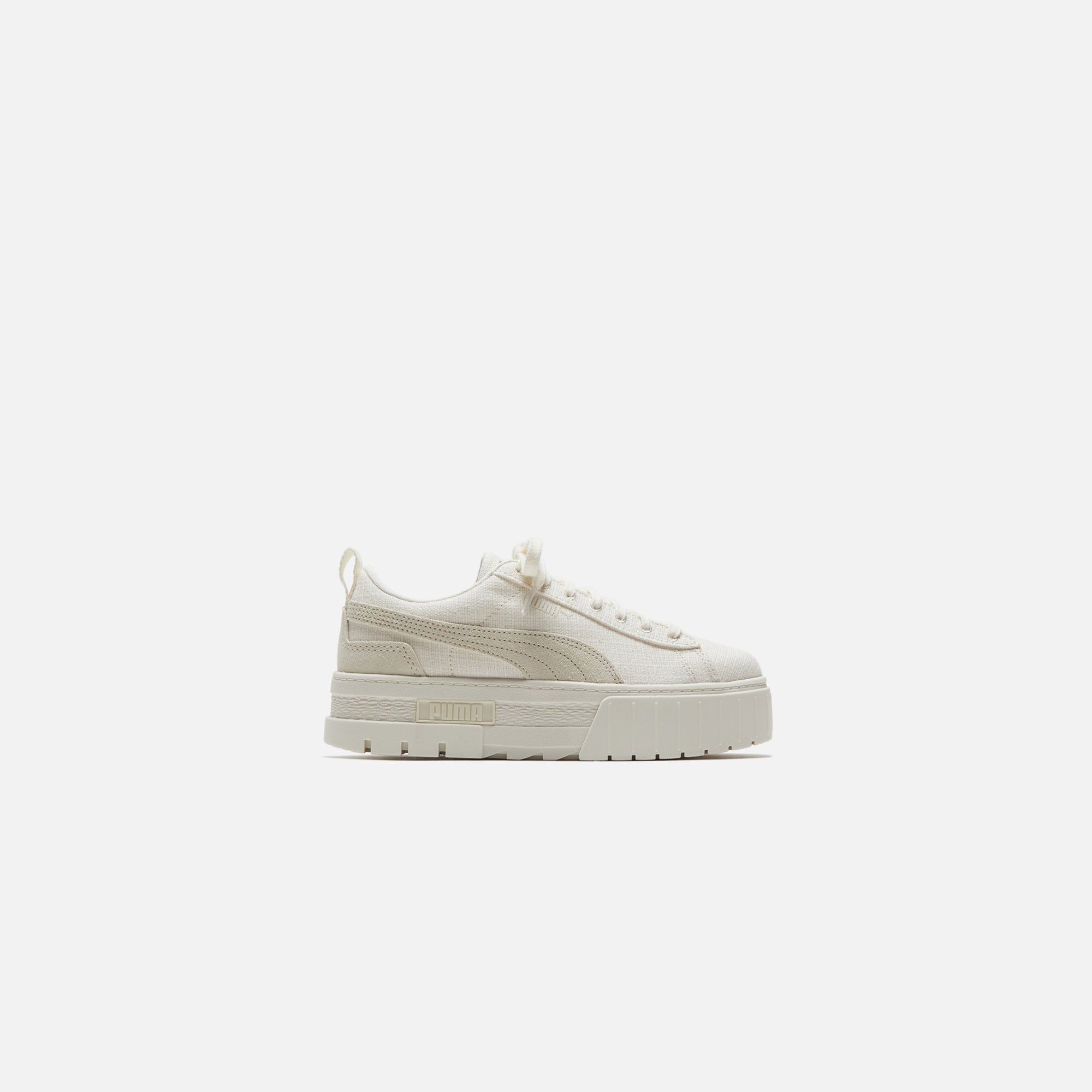 Puma Wmns Mayze Blank Canvas - Whisper White sold by Kith