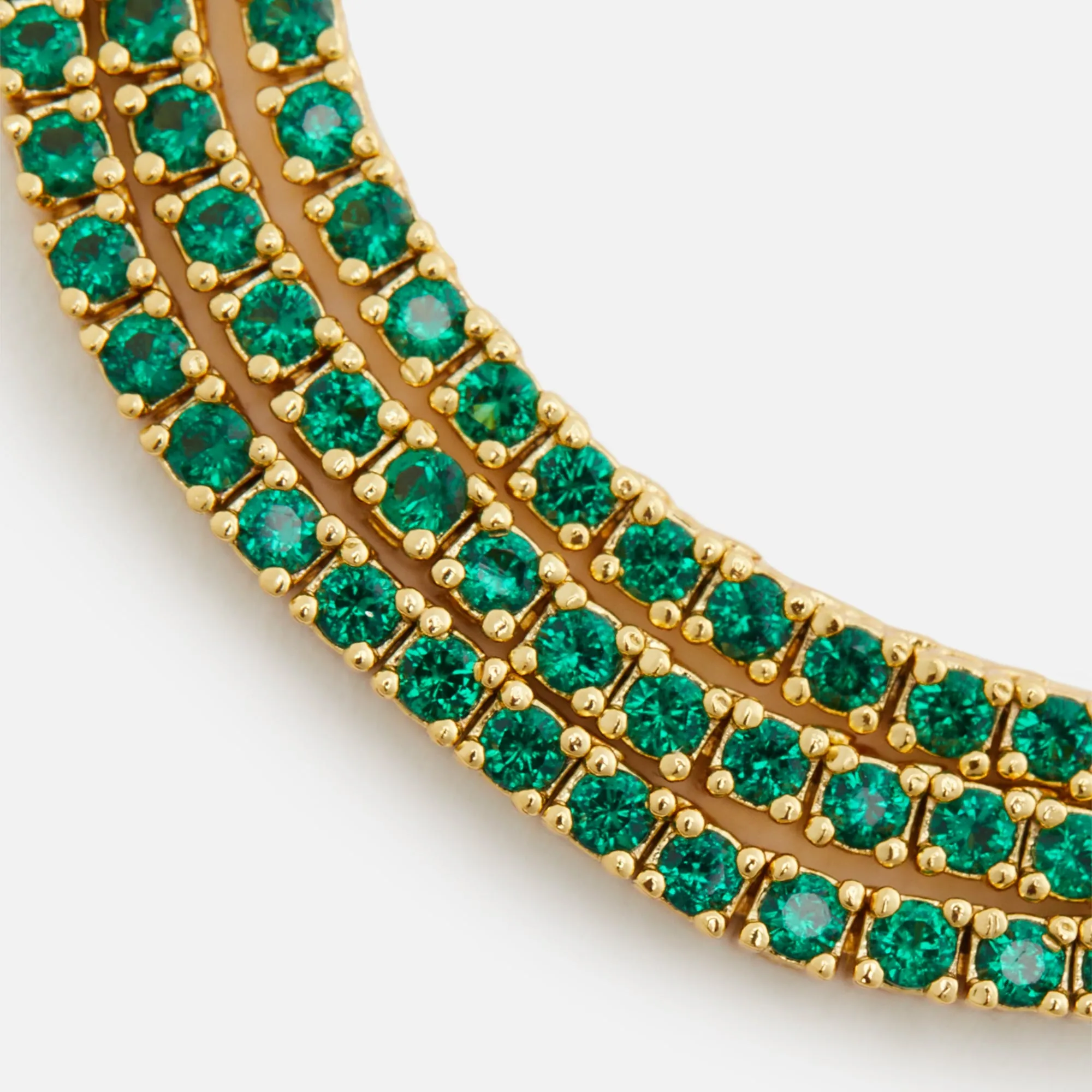 Crystal Haze Mini Serena Necklace - Green sold by Kith product image thumbnail 2