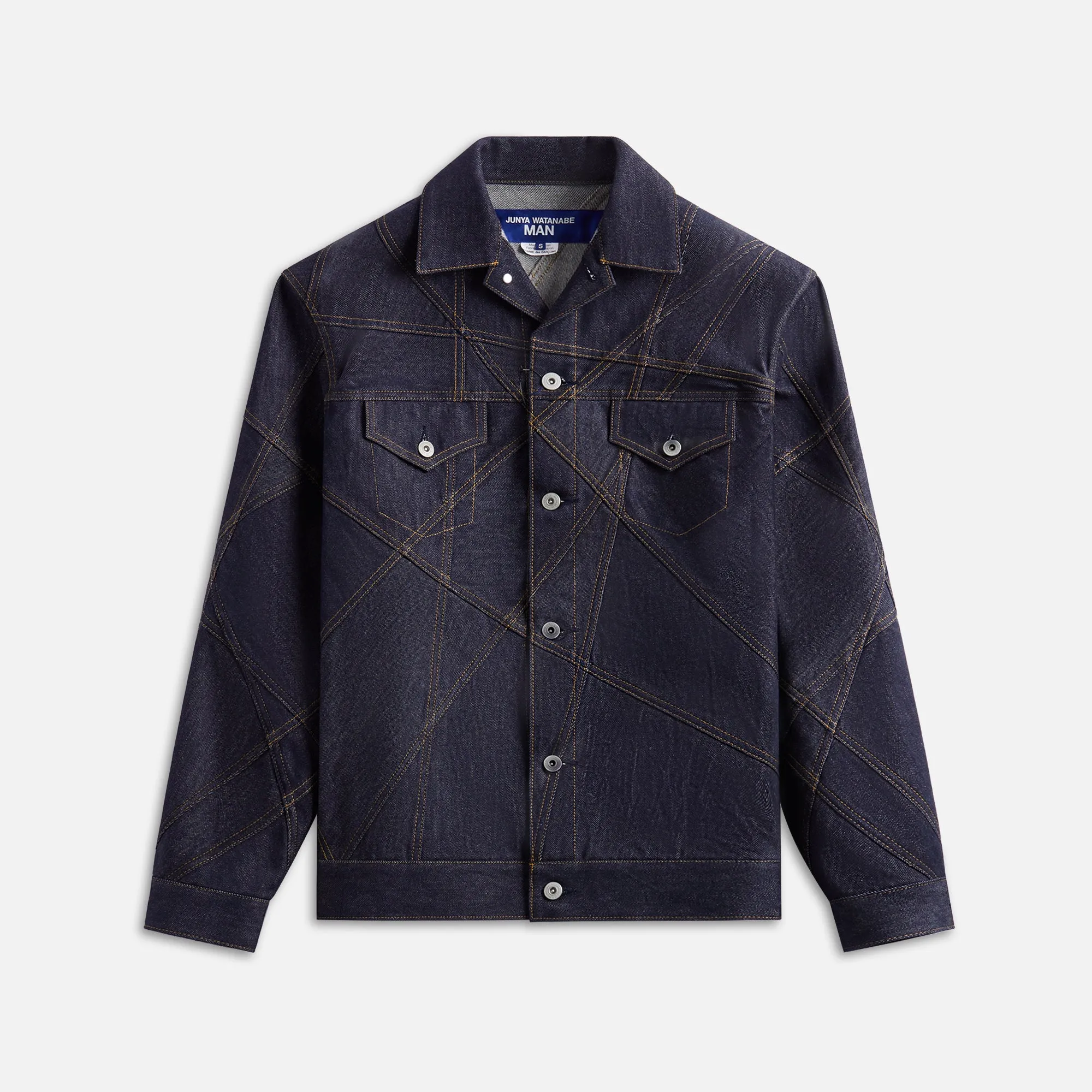 Junya Watanabe Man Cotton Denim Jacket - Indigo sold by Kith