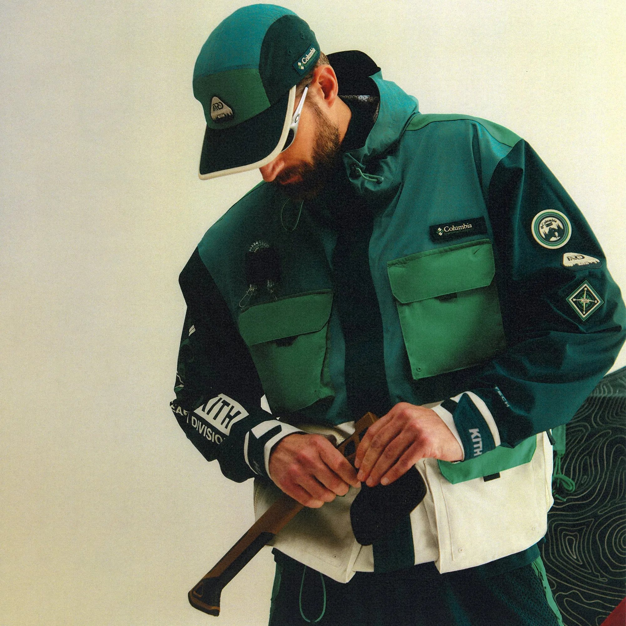 Kith for Columbia Madison Jacket - Waterfall sold by Kith product image thumbnail 2