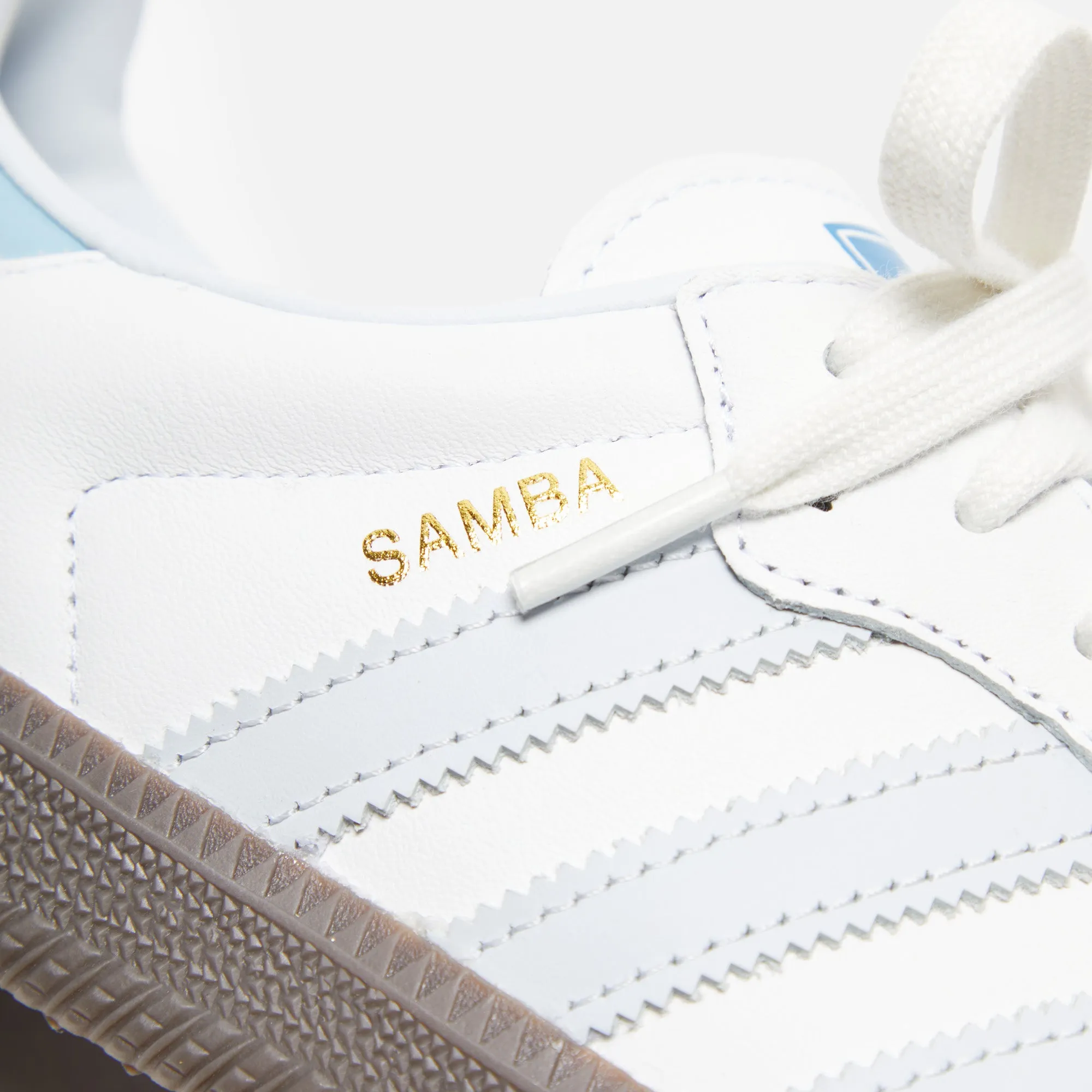 adidas Samba OG - Core White / Halo Blue / Gum sold by Kith product image thumbnail 5