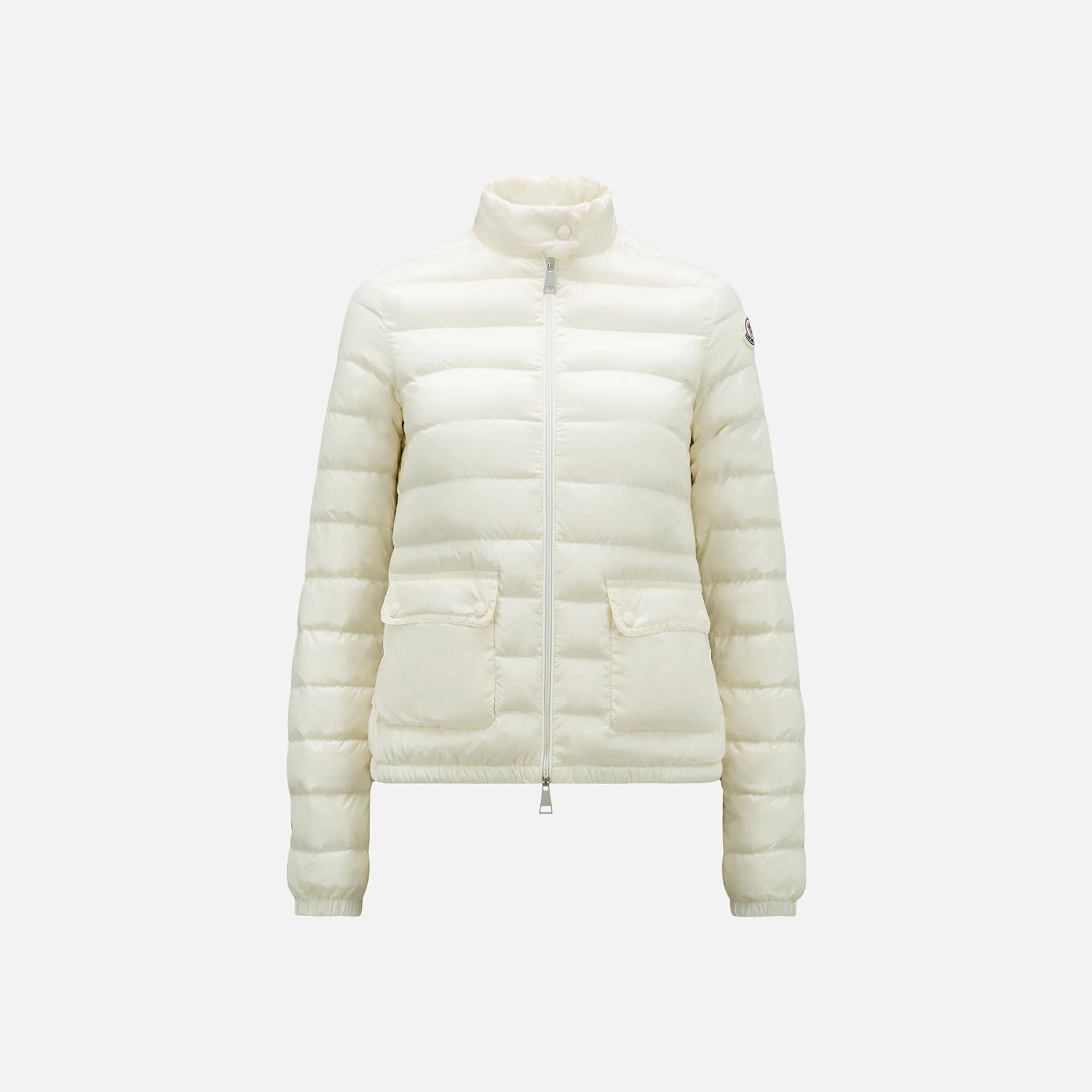 Moncler Lans Short Down Jacket - White sold by Kith