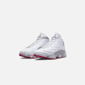 Nike Air Jordan 13 Retro - White / True Red / Wolf Grey sold by Kith