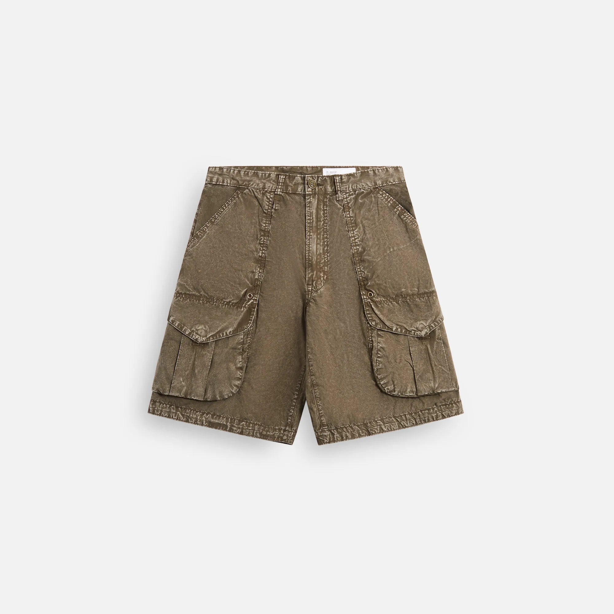 R13 Multipocket Relaxed Short - Olive sold by Kith