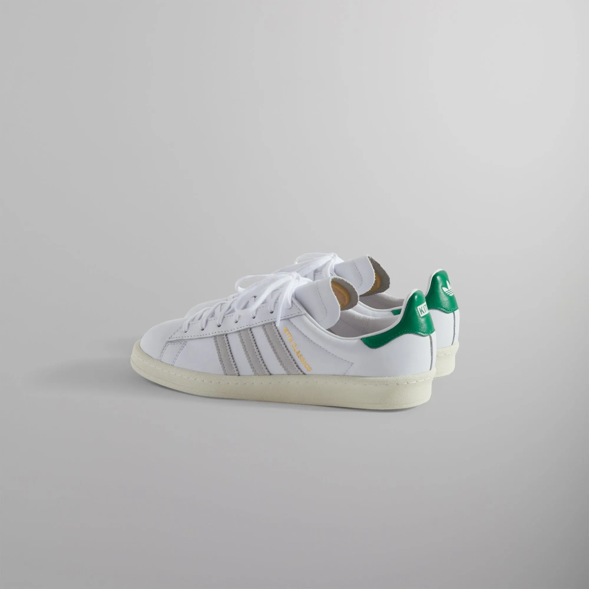 Kith Classics for adidas Originals Campus 80s - White / Green sold by Kith product image thumbnail 3