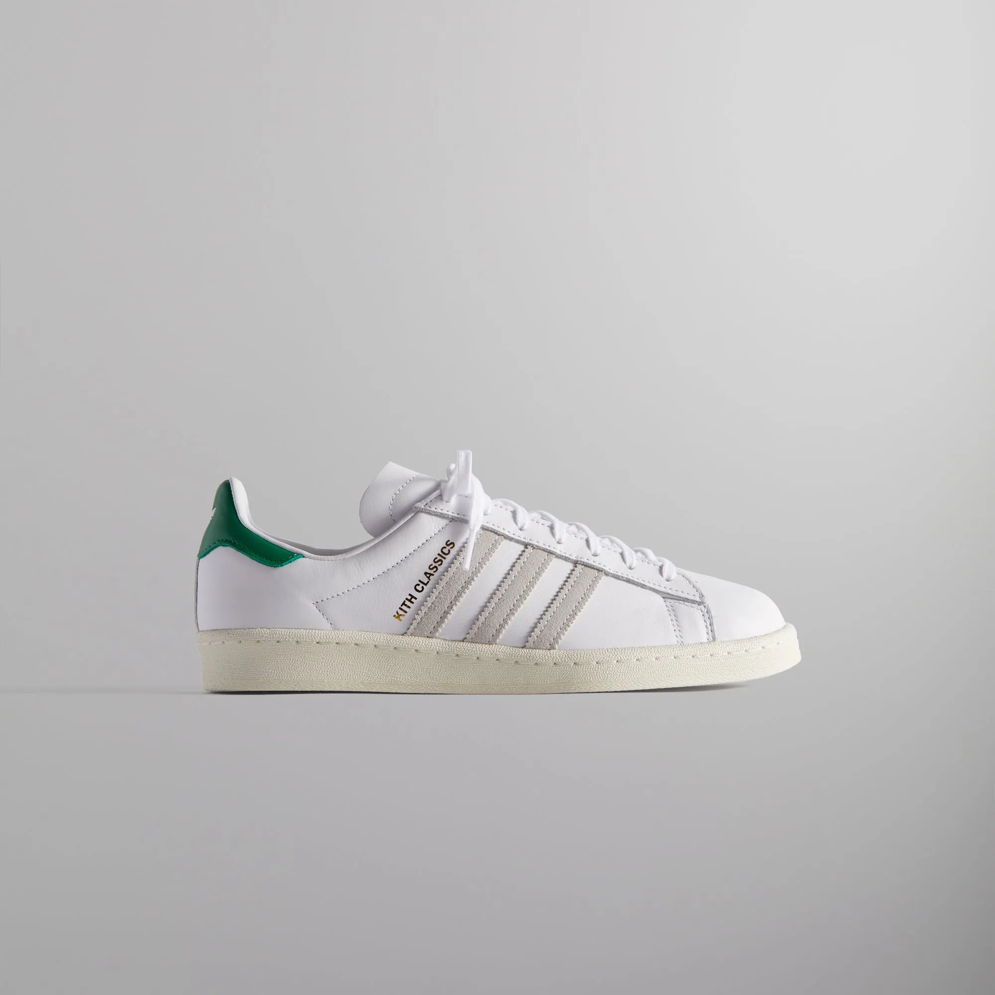 Kith Classics for adidas Originals Campus 80s - White / Green sold by Kith