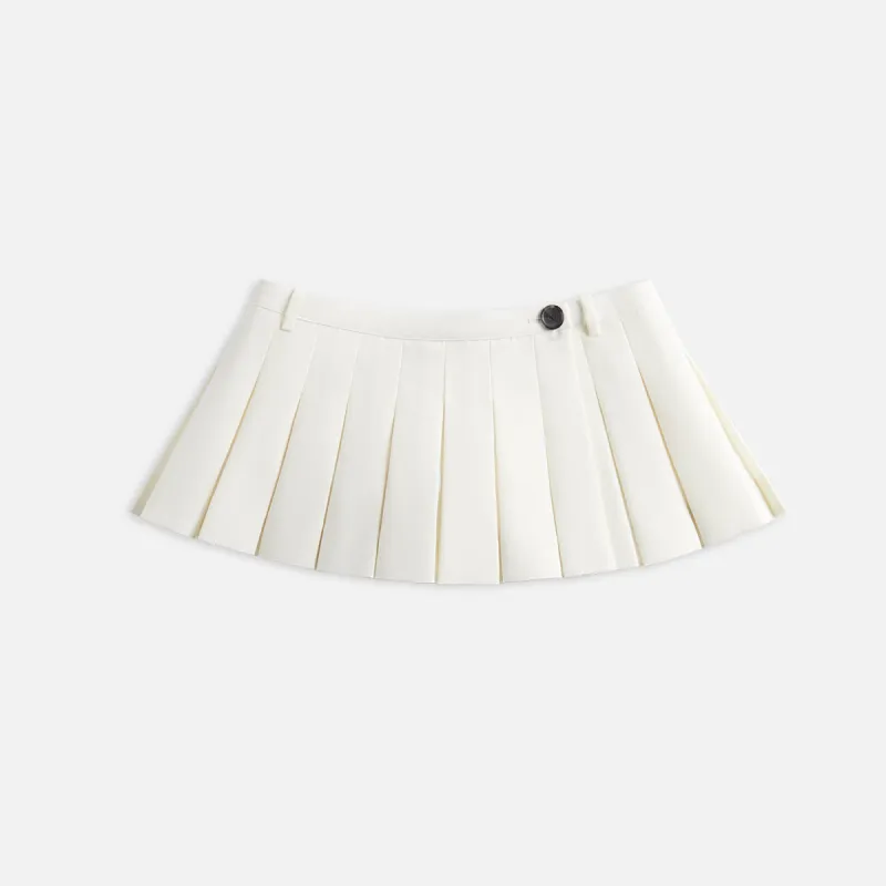 Sandy Liang Franc Skort - Ivory sold by Kith
