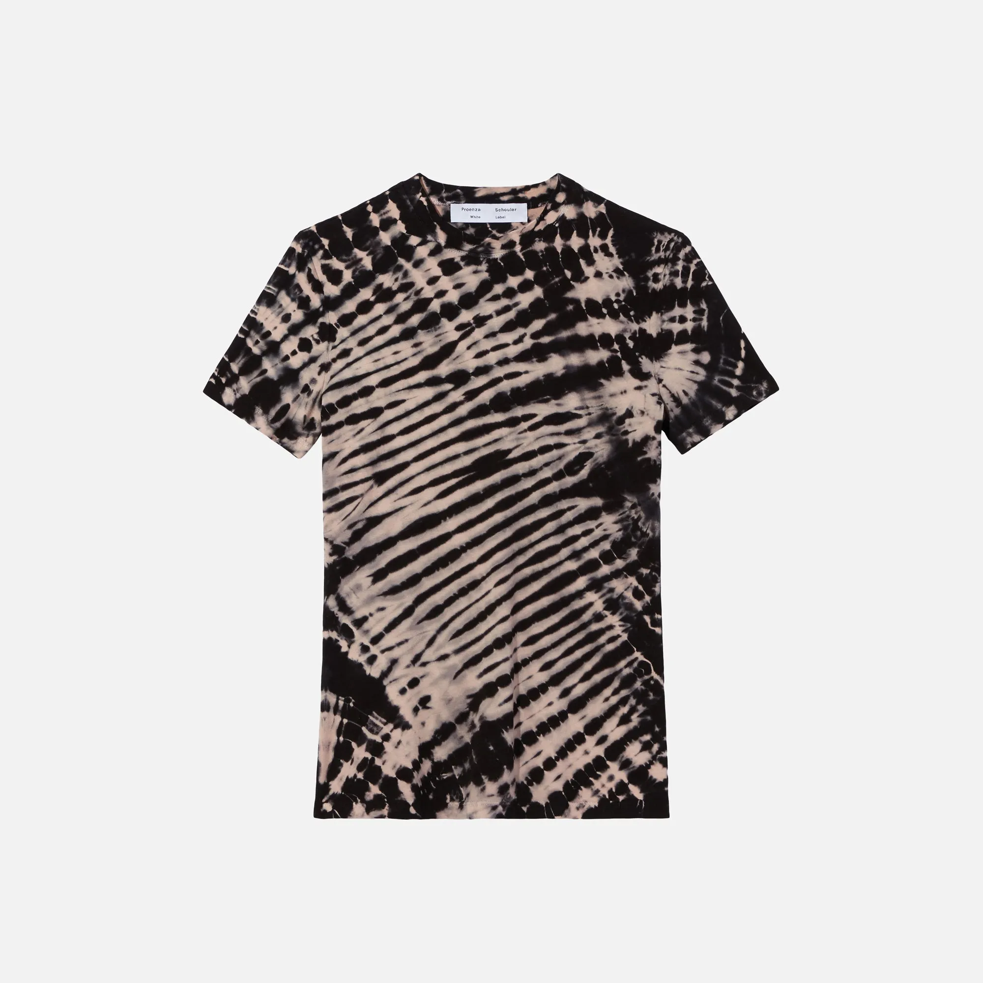 Proenza Schouler Tie Dye Tee - Black / Nude sold by Kith