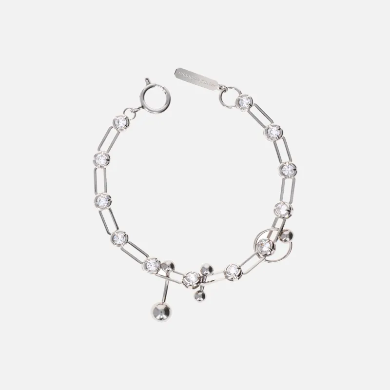 Justine Clenquet Angie Bracelet - Silver sold by Kith