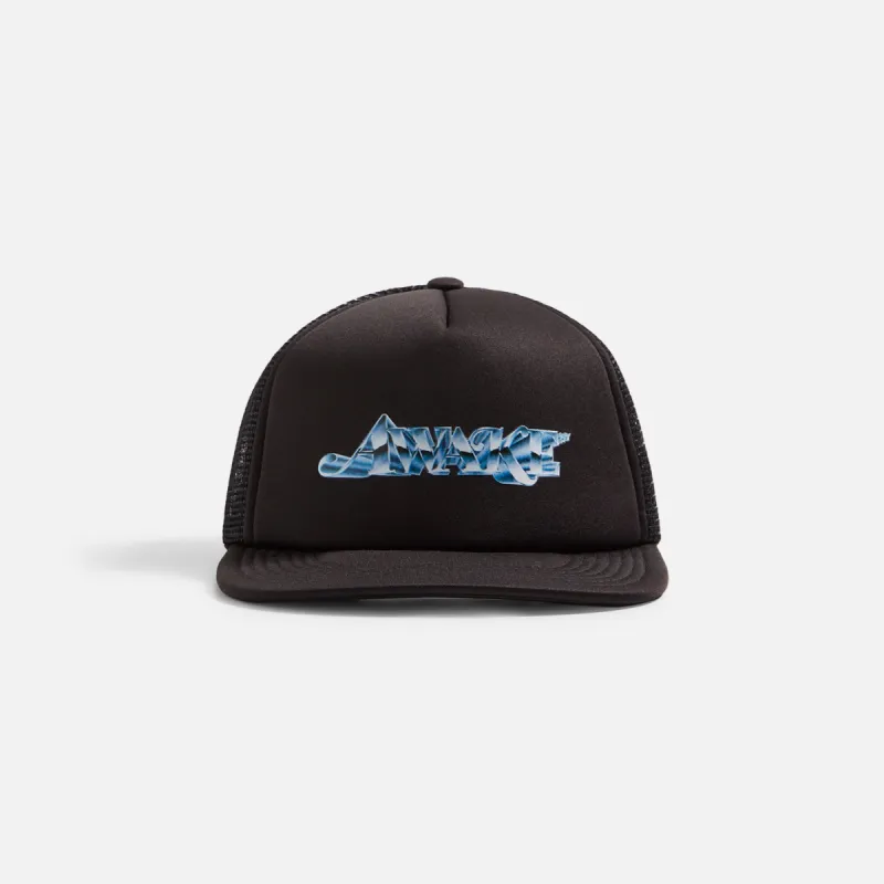 Awake Chrome Trucker Hat - Black sold by Kith