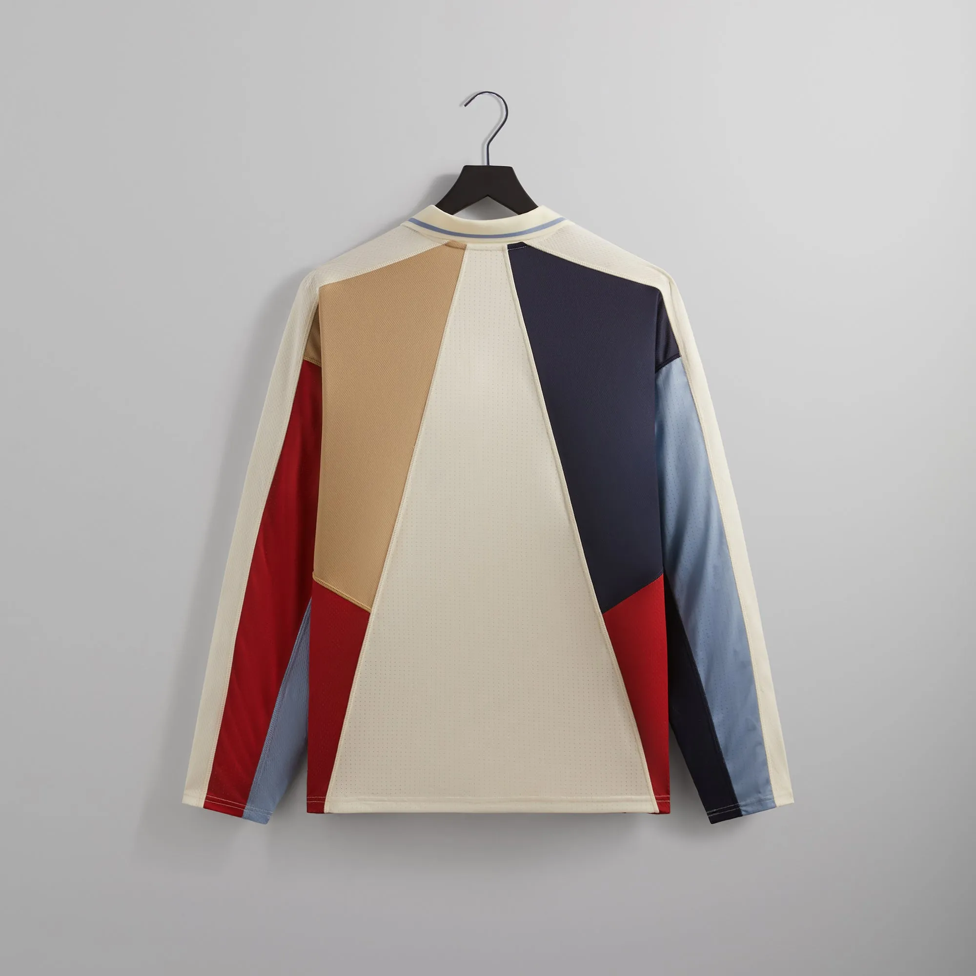 Kith Long Sleeve Panelled Otto Polo - Sandrift PH sold by Kith product image thumbnail 2