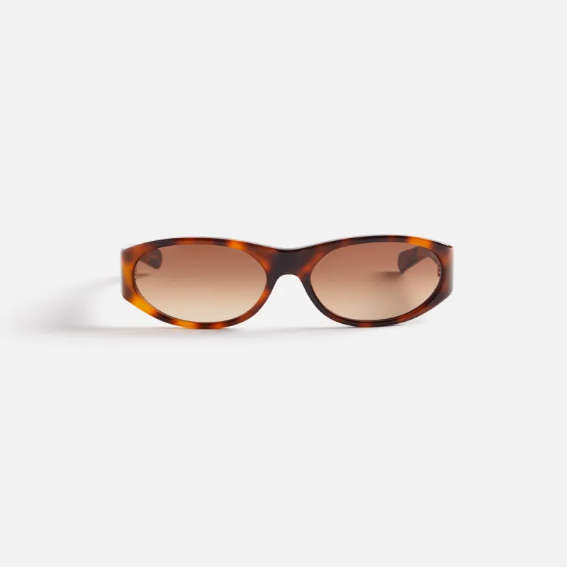 Flatlist Eddie Kyu Sunglasses - Tortoise / Brown Gradient Lens sold by Kith