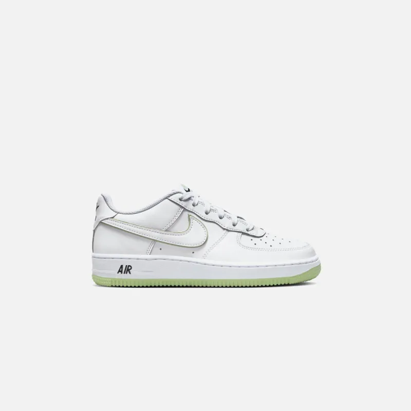 Nike GS Air Force 1 - White / Honeydew / Black sold by Kith