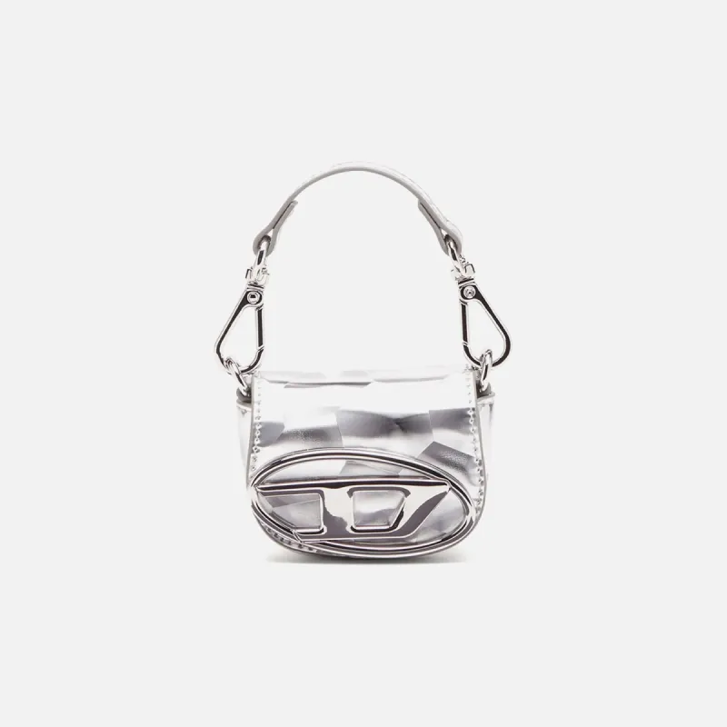 Diesel 1DR XXS Bag - Textured Silver sold by Kith