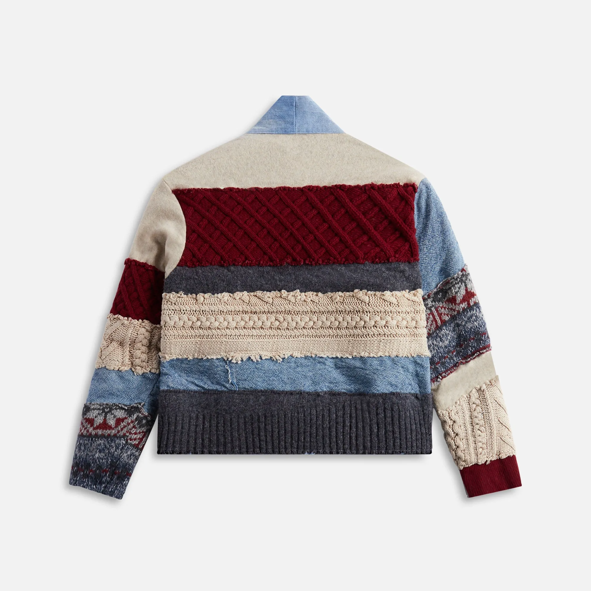 Greg Lauren Mixed Sweater Cropped GL1 - Multi sold by Kith product image thumbnail 2