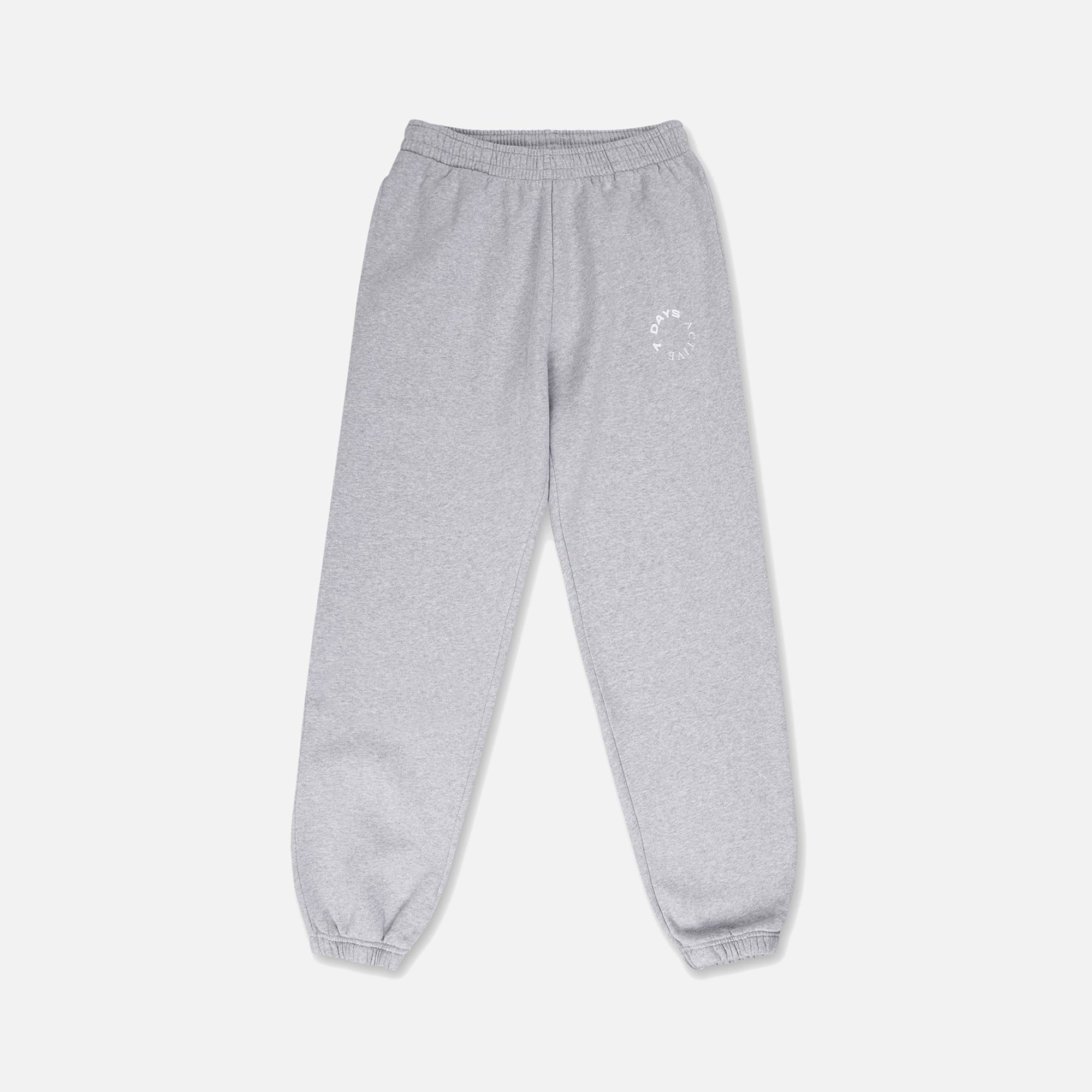 7 Days Active Monday Sweatpant - Heather Grey sold by Kith