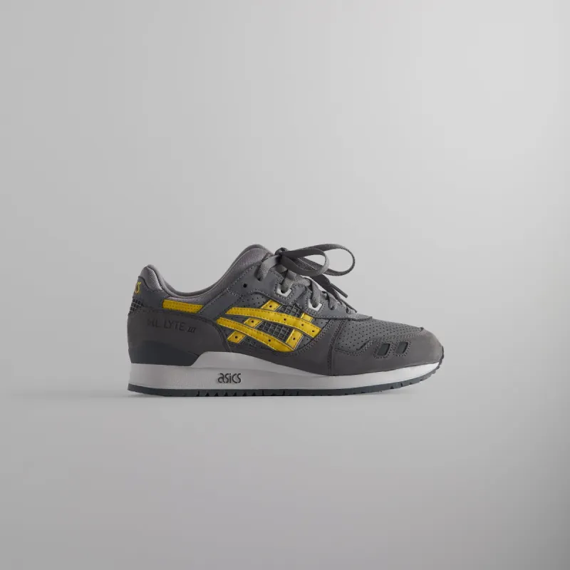 Ronnie Fieg for Asics Gel Lyte III Remastered - Super Yellow sold by Kith