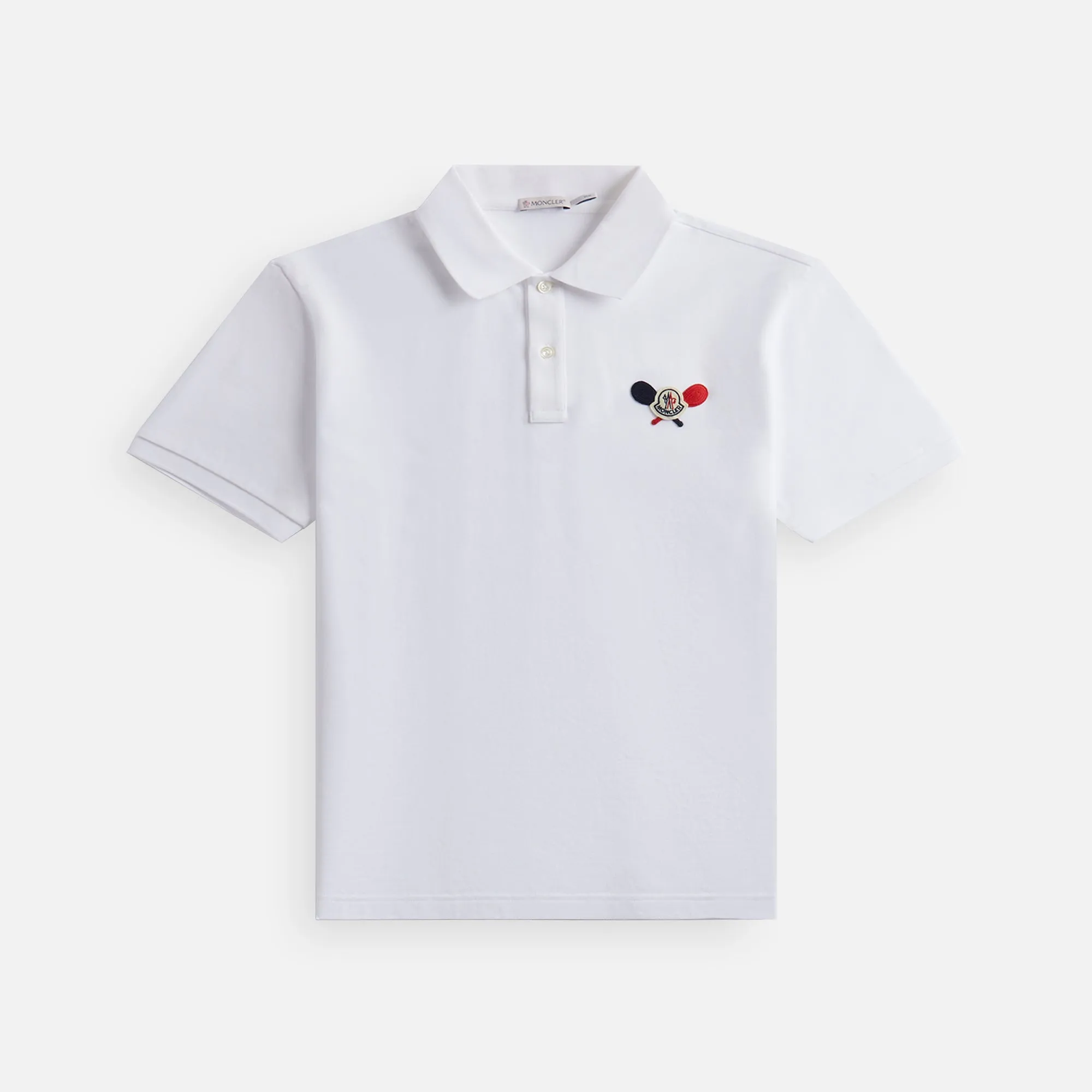 Moncler Polo - White sold by Kith