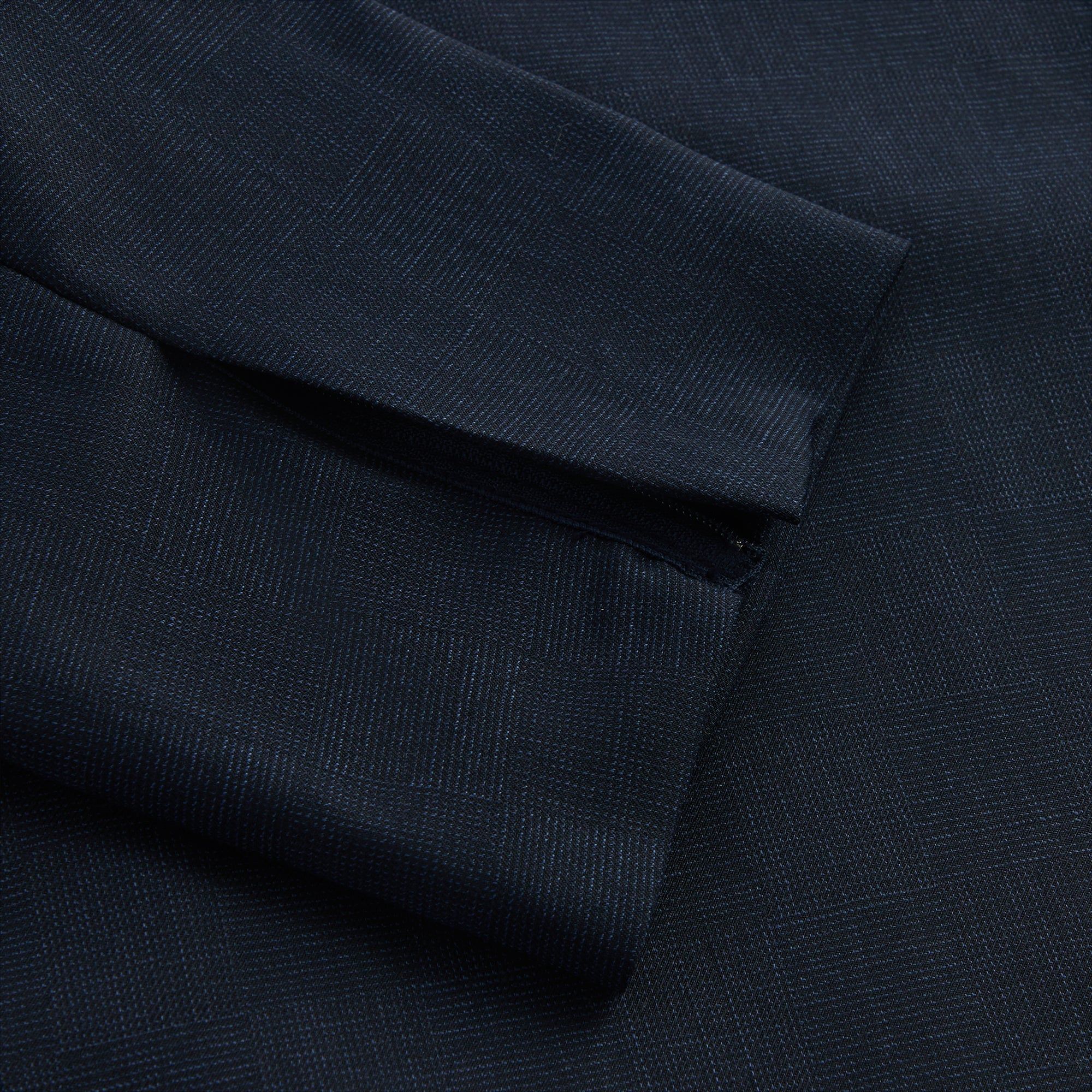 Kith Shadow Check Collarless Jacket - Nocturnal sold by Kith product image thumbnail 6