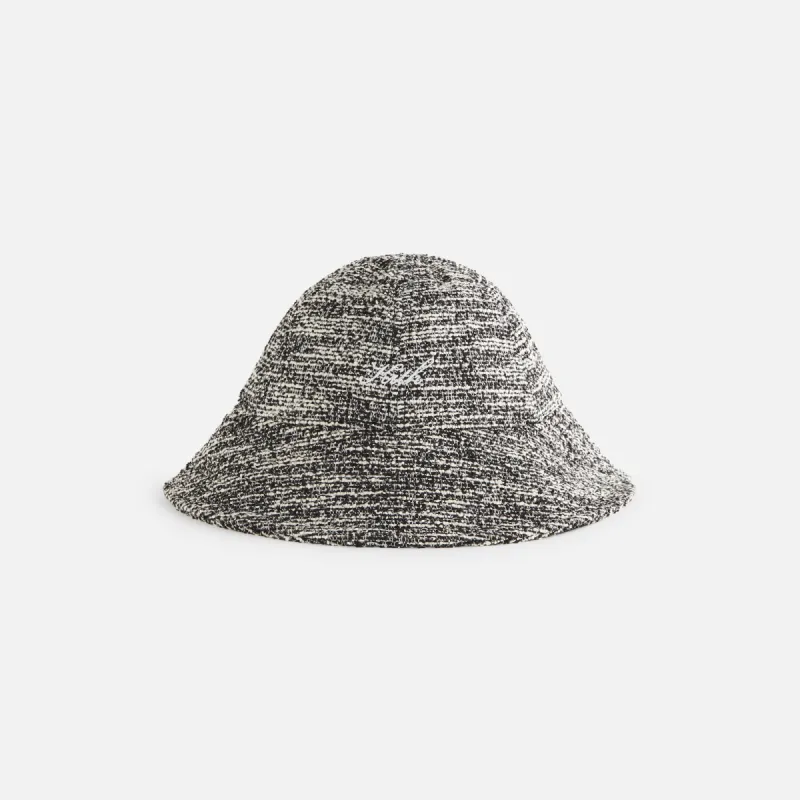 Kith Women Asha Tweed Bucket Hat - Black sold by Kith