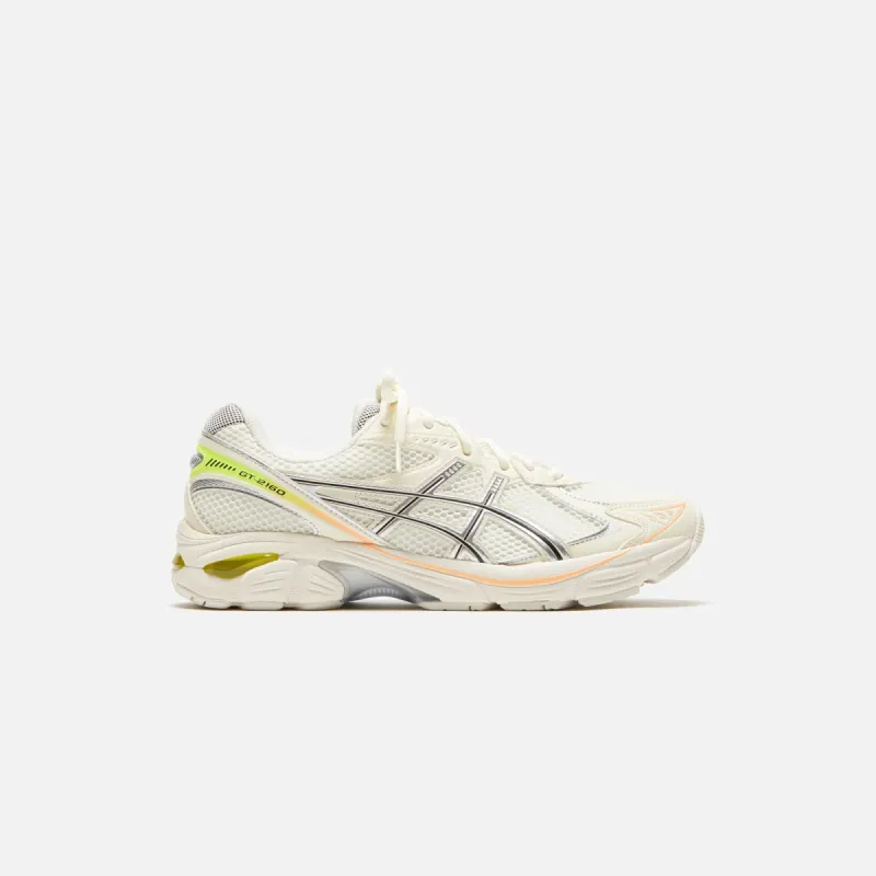 ASICS GT-2160 - Paris Cream / Safety Yellow sold by Kith