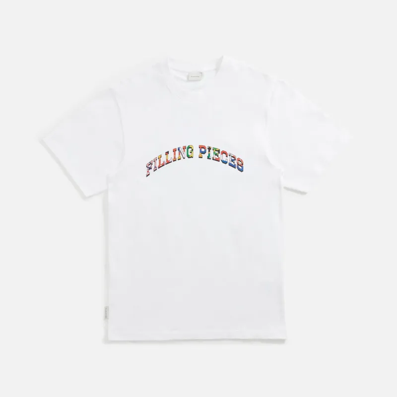 Filling Pieces Flag Tee - White made by Filling Pieces