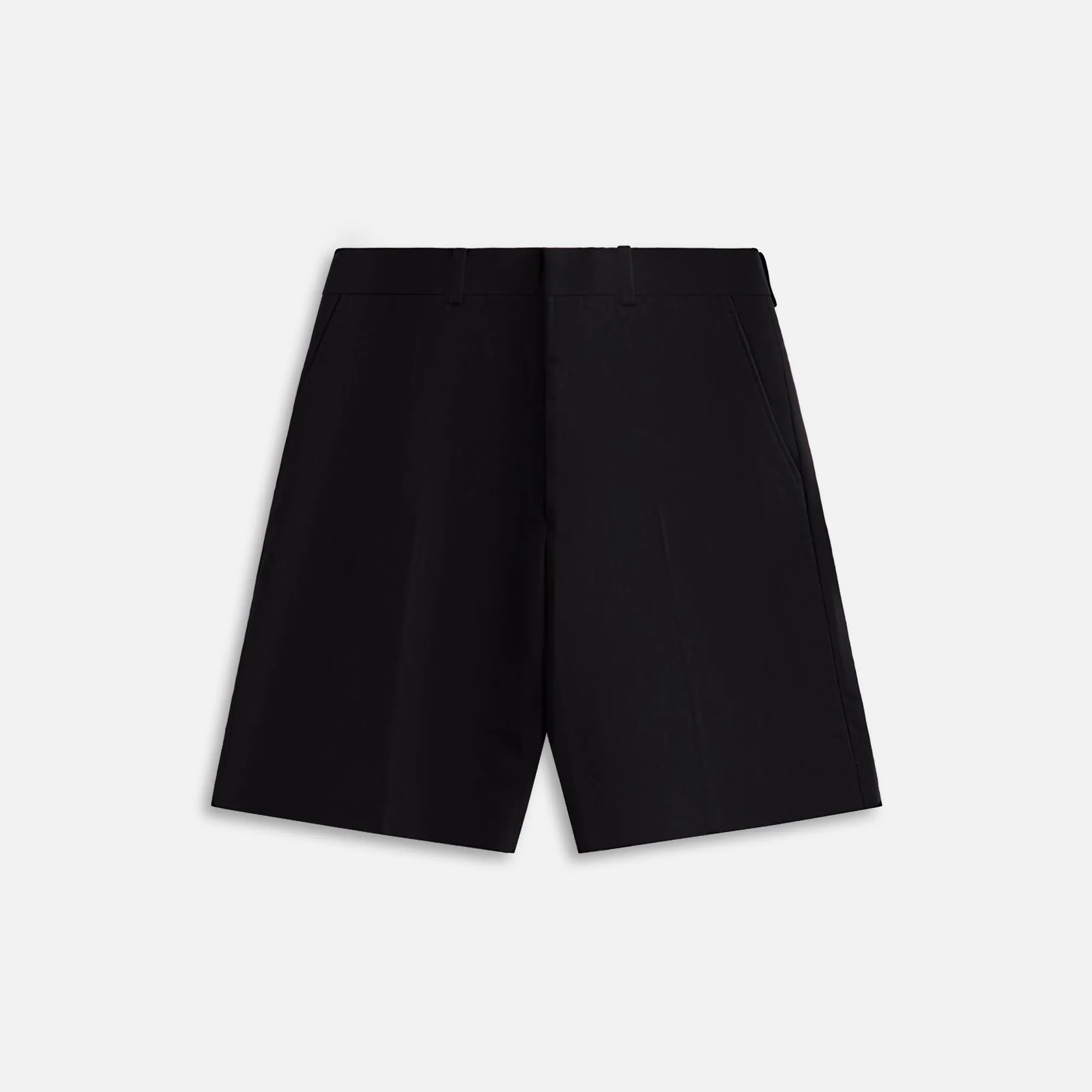 Auralee Hard Twist Finx Linen Chino Shorts - Black sold by Kith