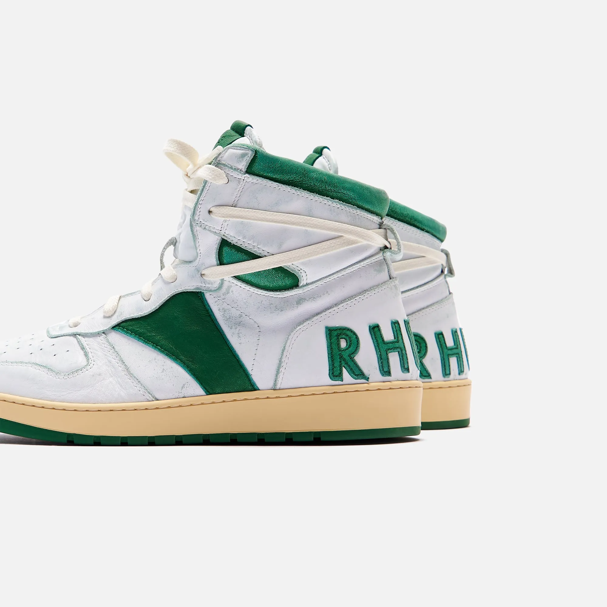 Rhude Rhecess High - White / Green sold by Kith product image thumbnail 4