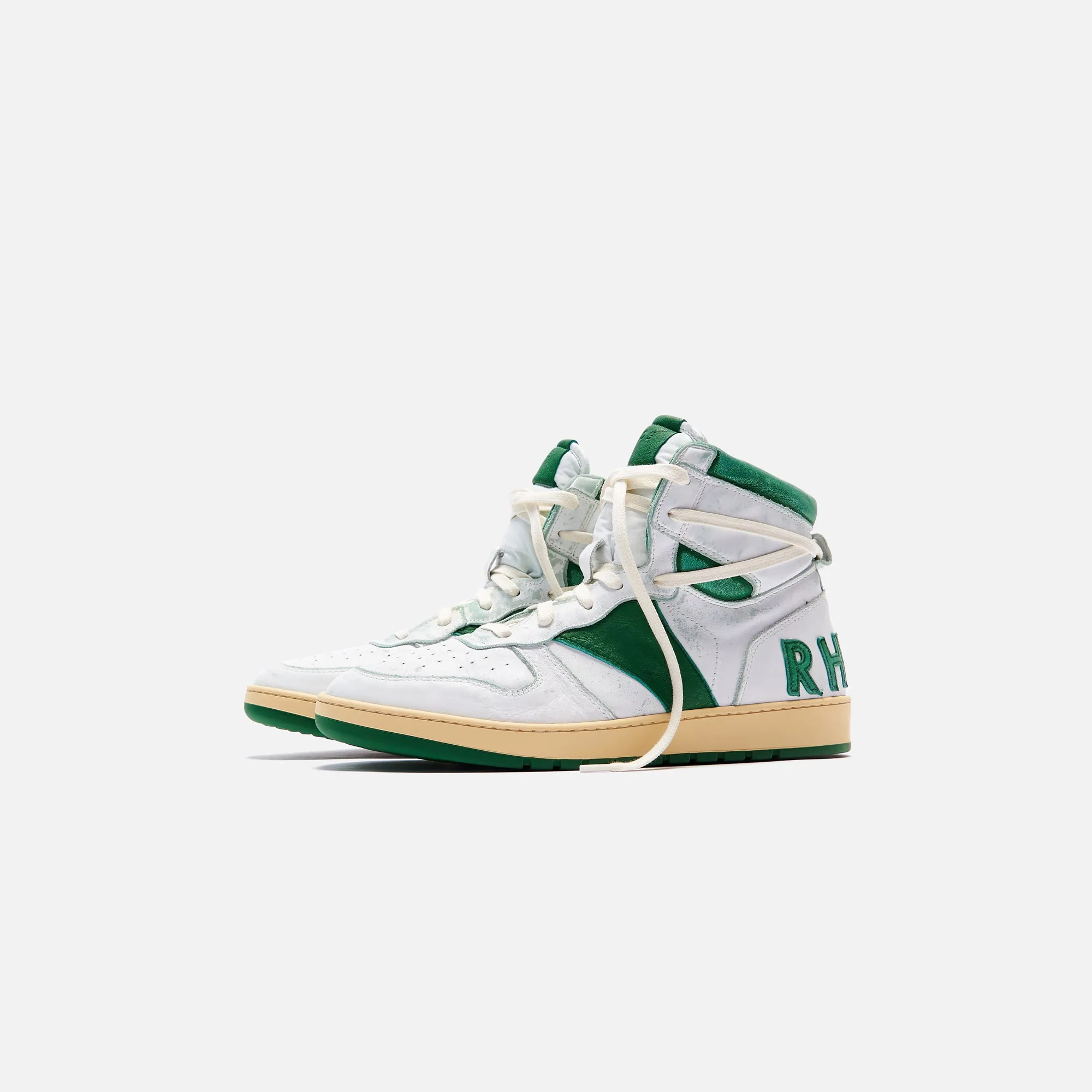 Rhude Rhecess High - White / Green sold by Kith product image thumbnail 2