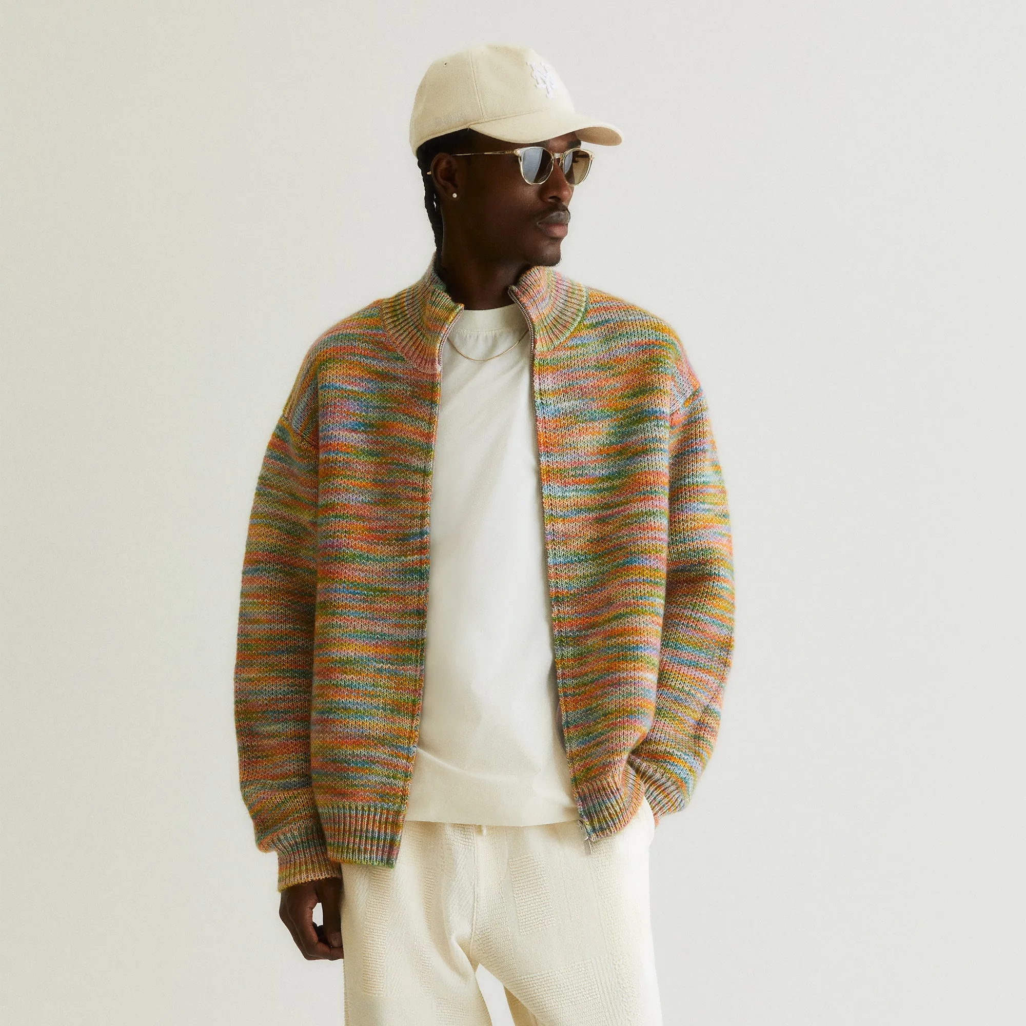 Kith Space Dye Wyona Full Zip Sweater - Multi sold by Kith product image thumbnail 2