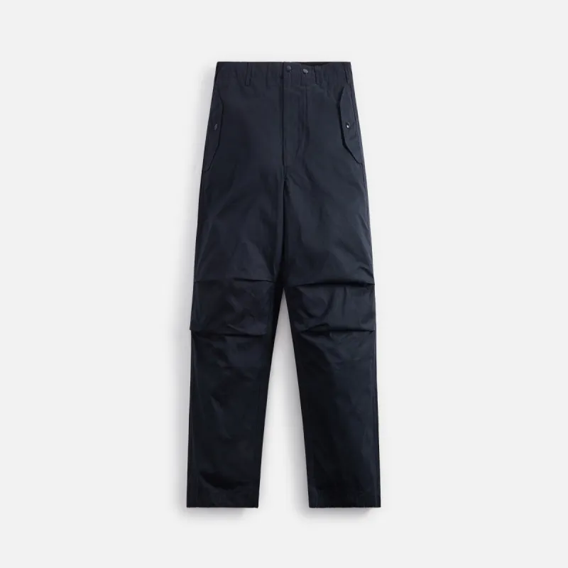 Engineered Garments Over Pant DK PC Coated Cloth - Navy made by Kith