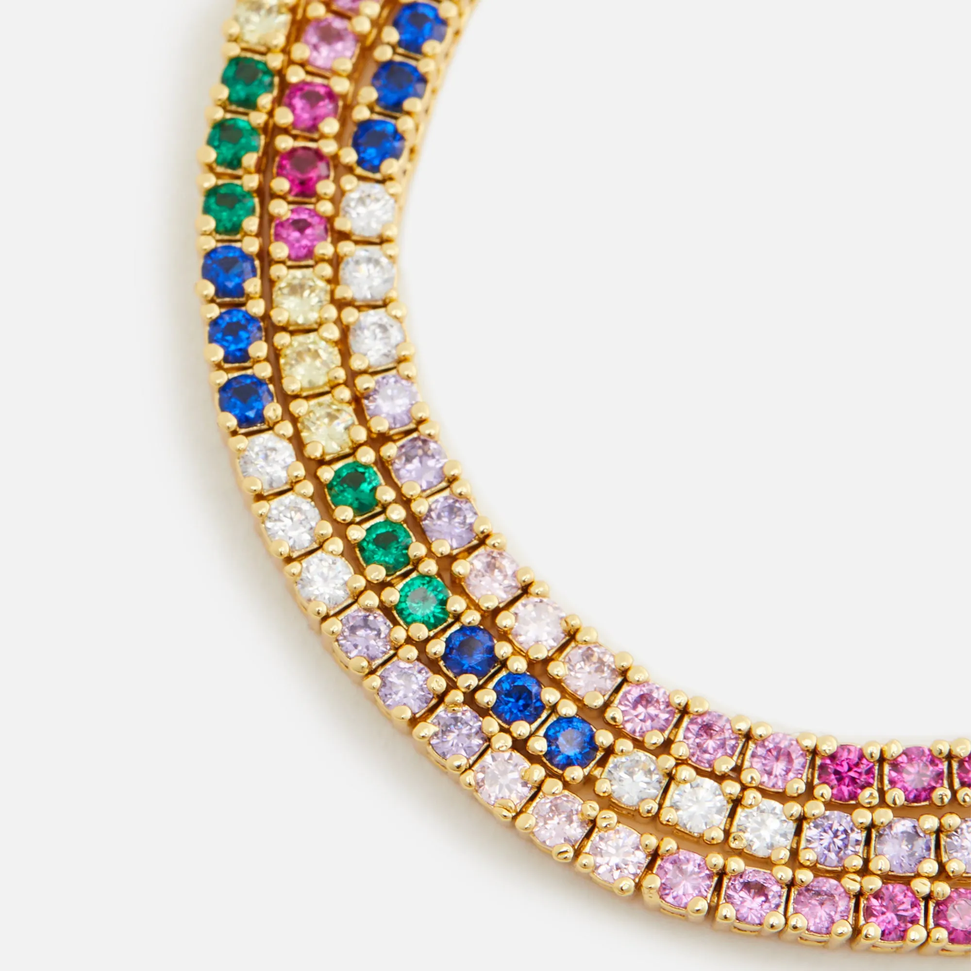 Crystal Haze Mini Serena Necklace - Multi sold by Kith product image thumbnail 2