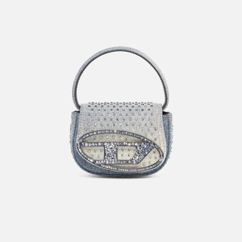 Diesel Mini D Logo Bag - Washed Denim Diamonds sold by Kith