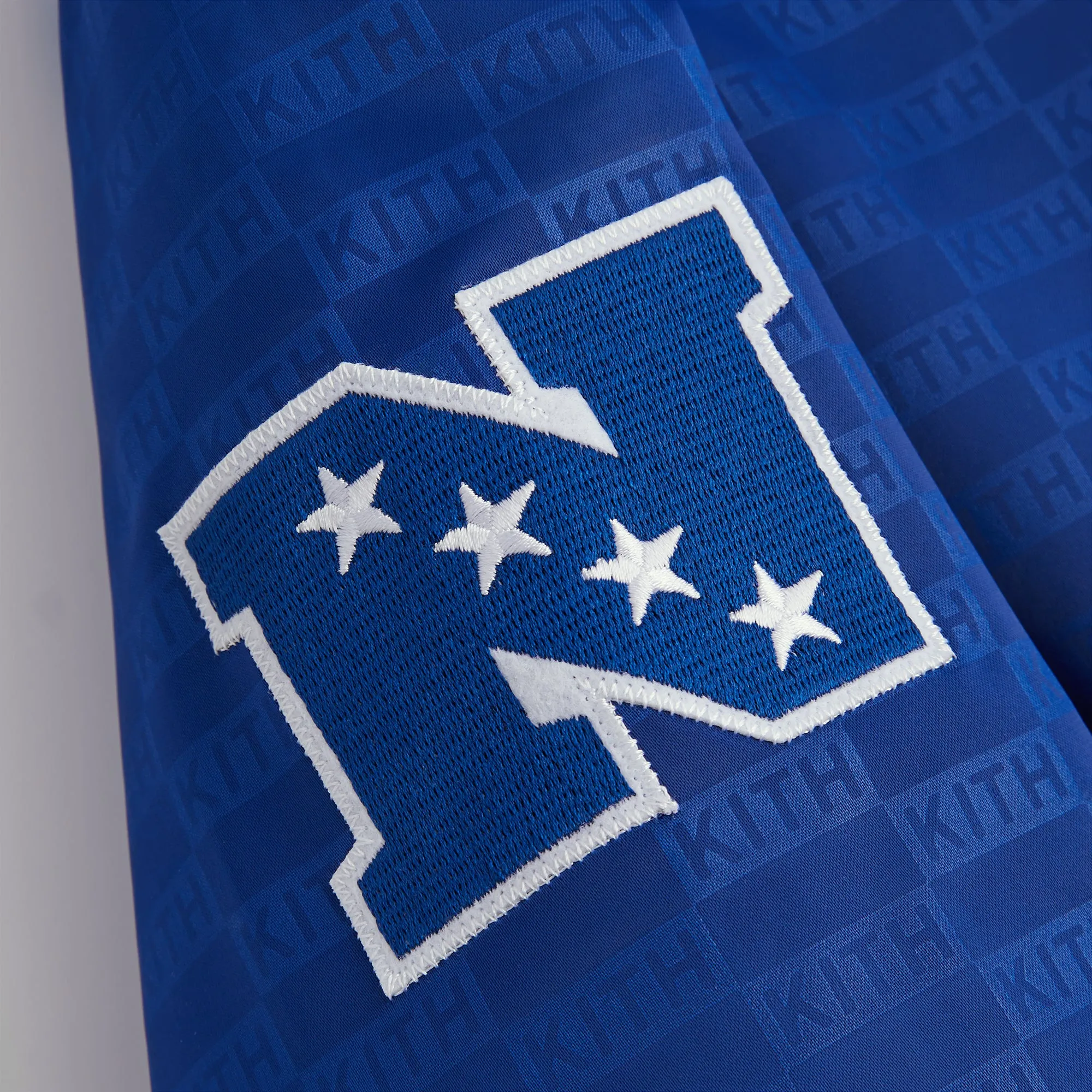 Kith for the NFL: Cowboys Satin Bomber Jacket - Action sold by Kith product image thumbnail 5