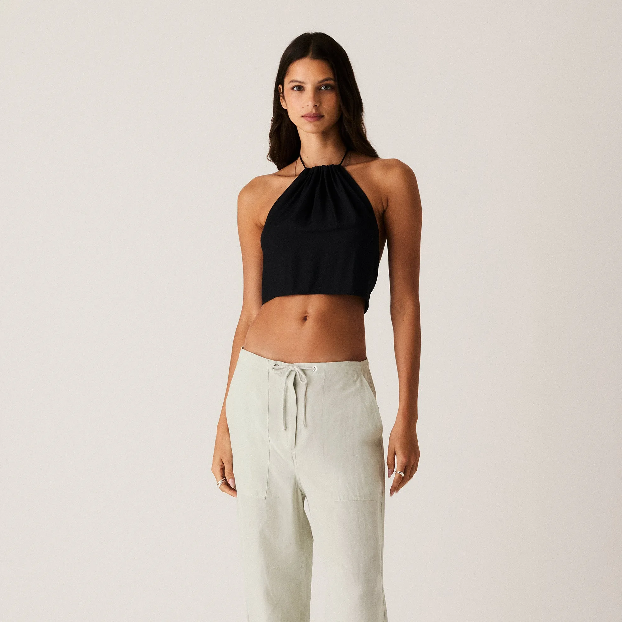 Kith Women Myra Halter Top - Black sold by Kith product image thumbnail 2