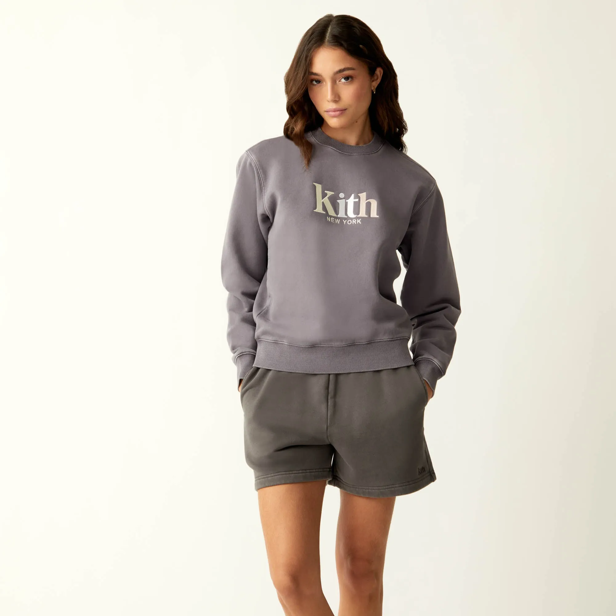 Kith Women Asher New York Crewneck - Monsoon sold by Kith product image thumbnail 3