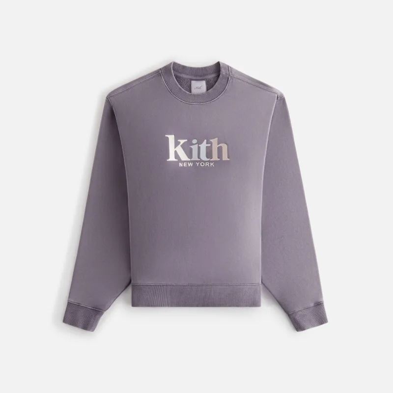 Kith Women Asher New York Crewneck - Monsoon sold by Kith