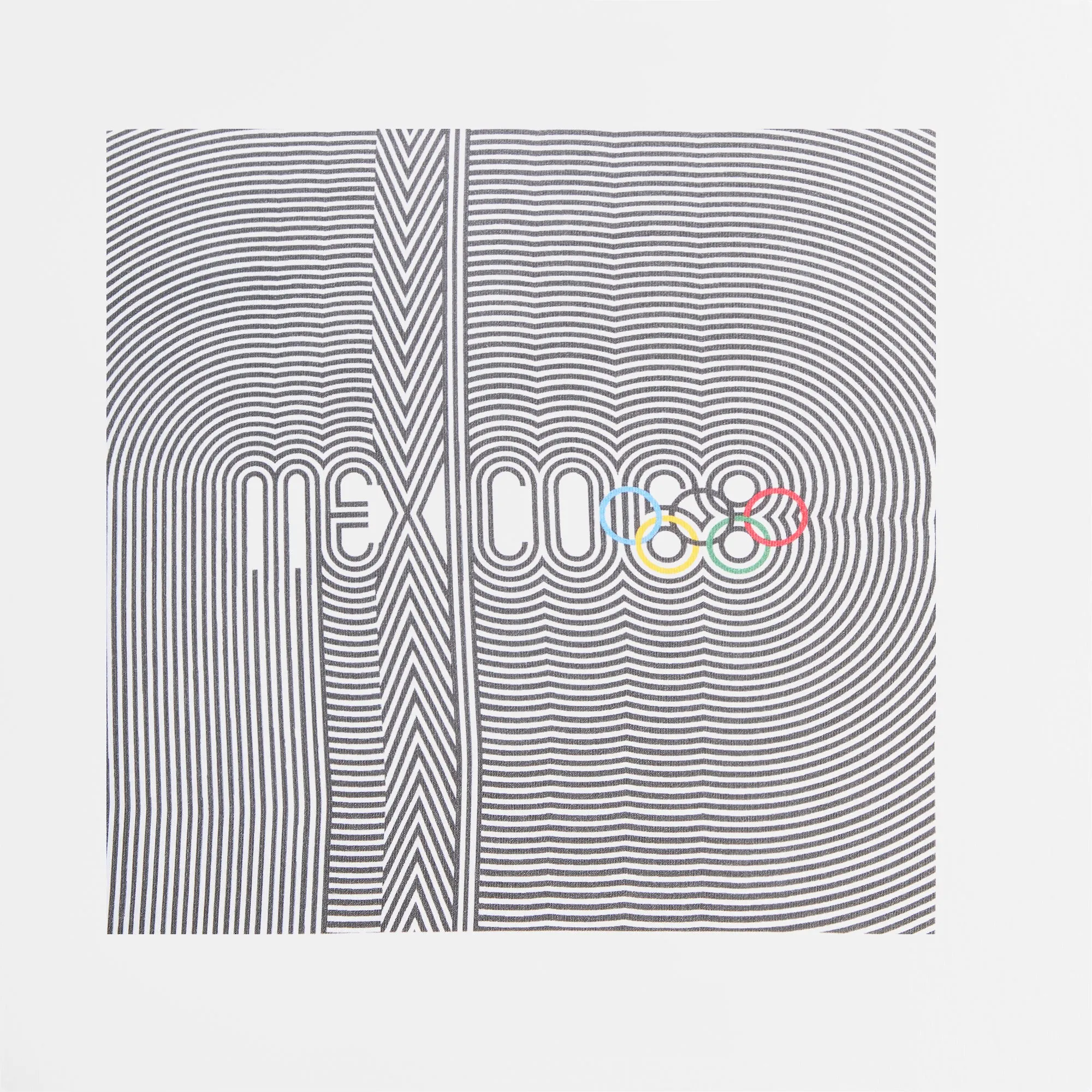 Kith for Olympics Heritage Mexico City 1968 Vintage Tee - White sold by Kith product image thumbnail 4