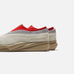 1017 Alyx 9SM Slip On Mono Sneaker - Sand / Red sold by Kith